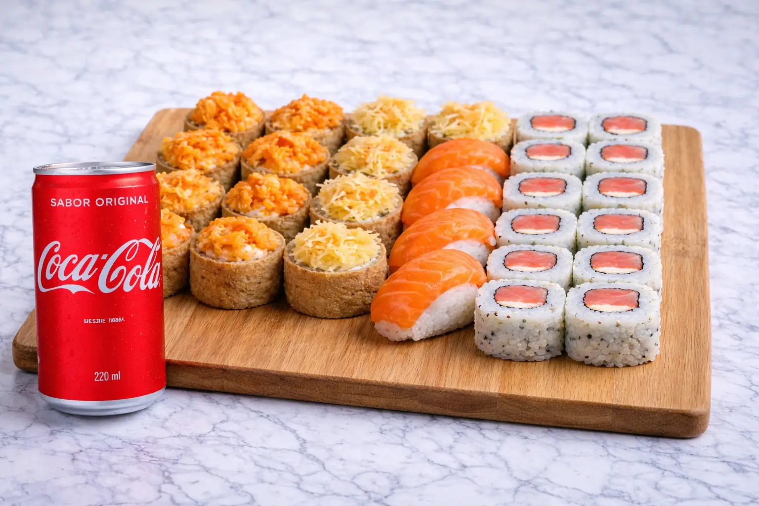 Combo Explosão 24 Peças + Coca-Cola